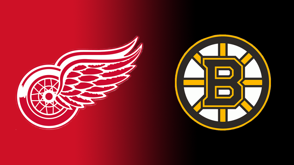 Bergeron scores four in, 5-1, win against Red Wings